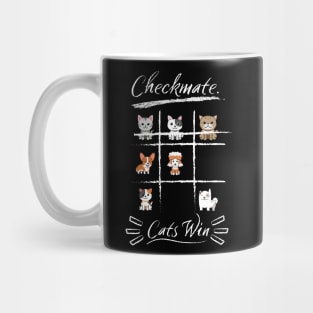 Checkmate. Cats Win Mug